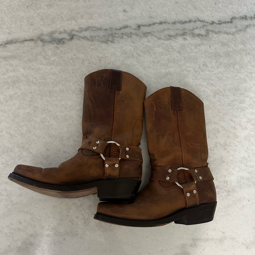 Freddy’s  Harness Women's Boots Leather 7.5! - Picture 3 of 15